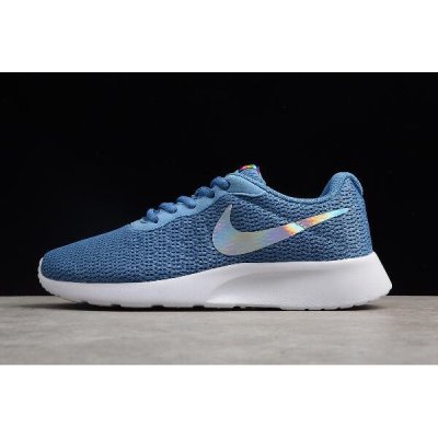 Nike Bayan Tanjun Aluminum Kahverengi / Gri / Mavi / Siyah Koşu Ayakkabısı Türkiye - G3BXRC21